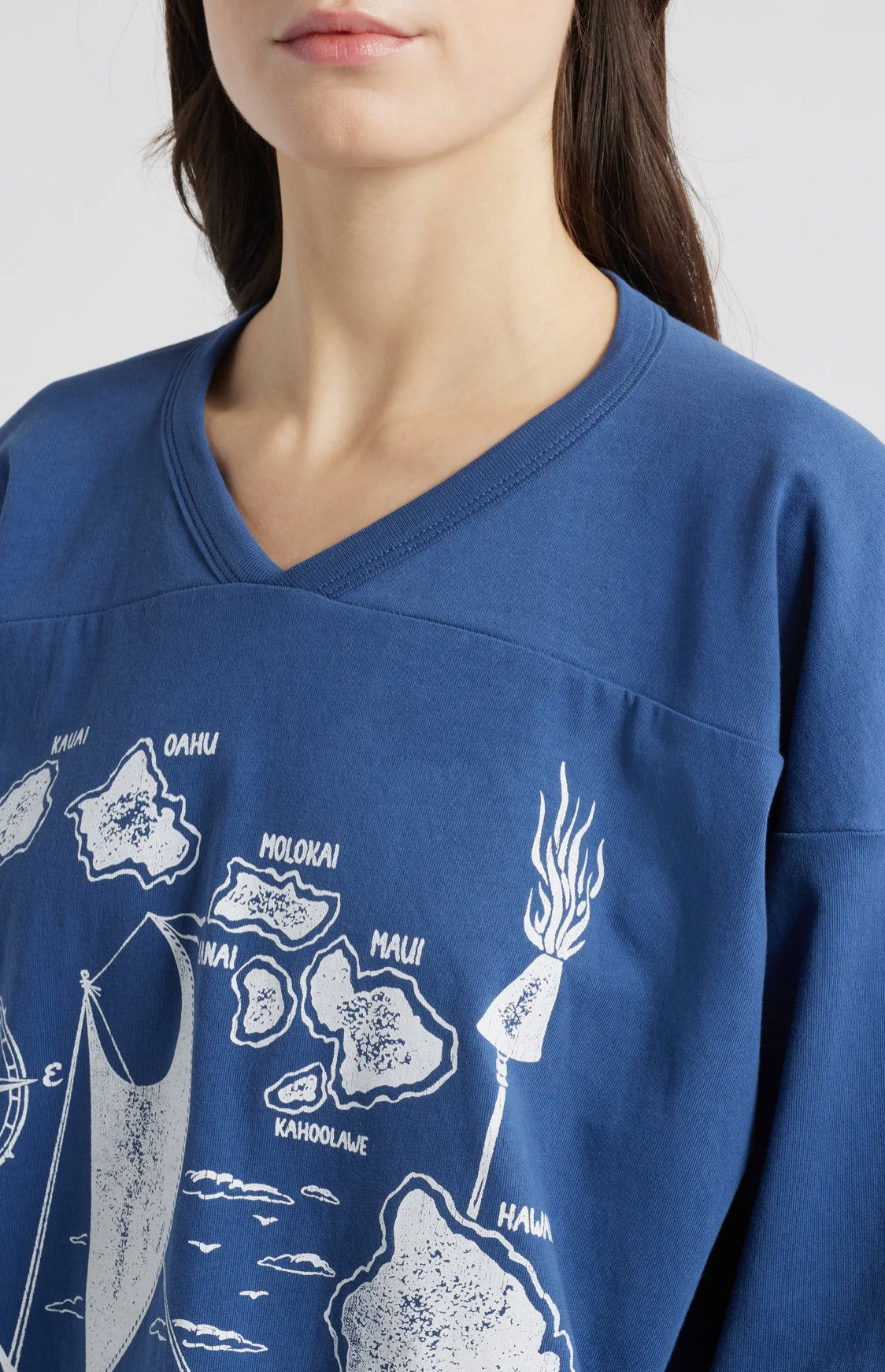 Hawaii Map Hockey Jersey