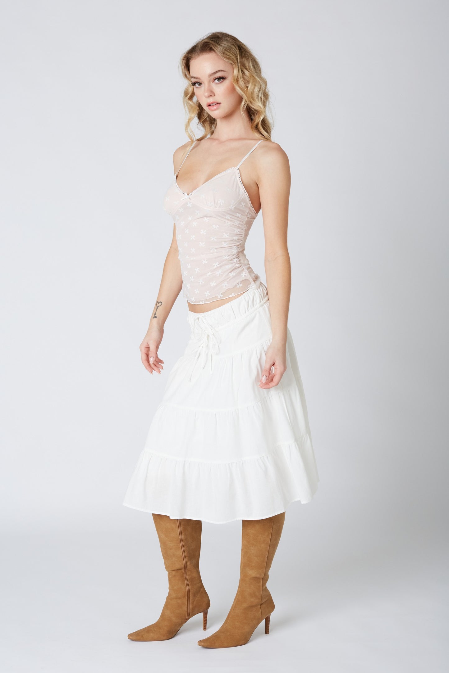 Out To Play Midi Skirt