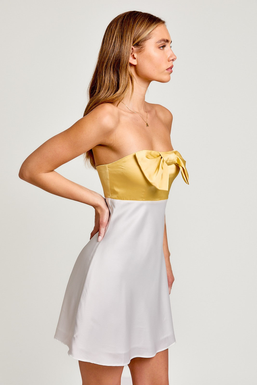 Golden Hour Mini Dress
