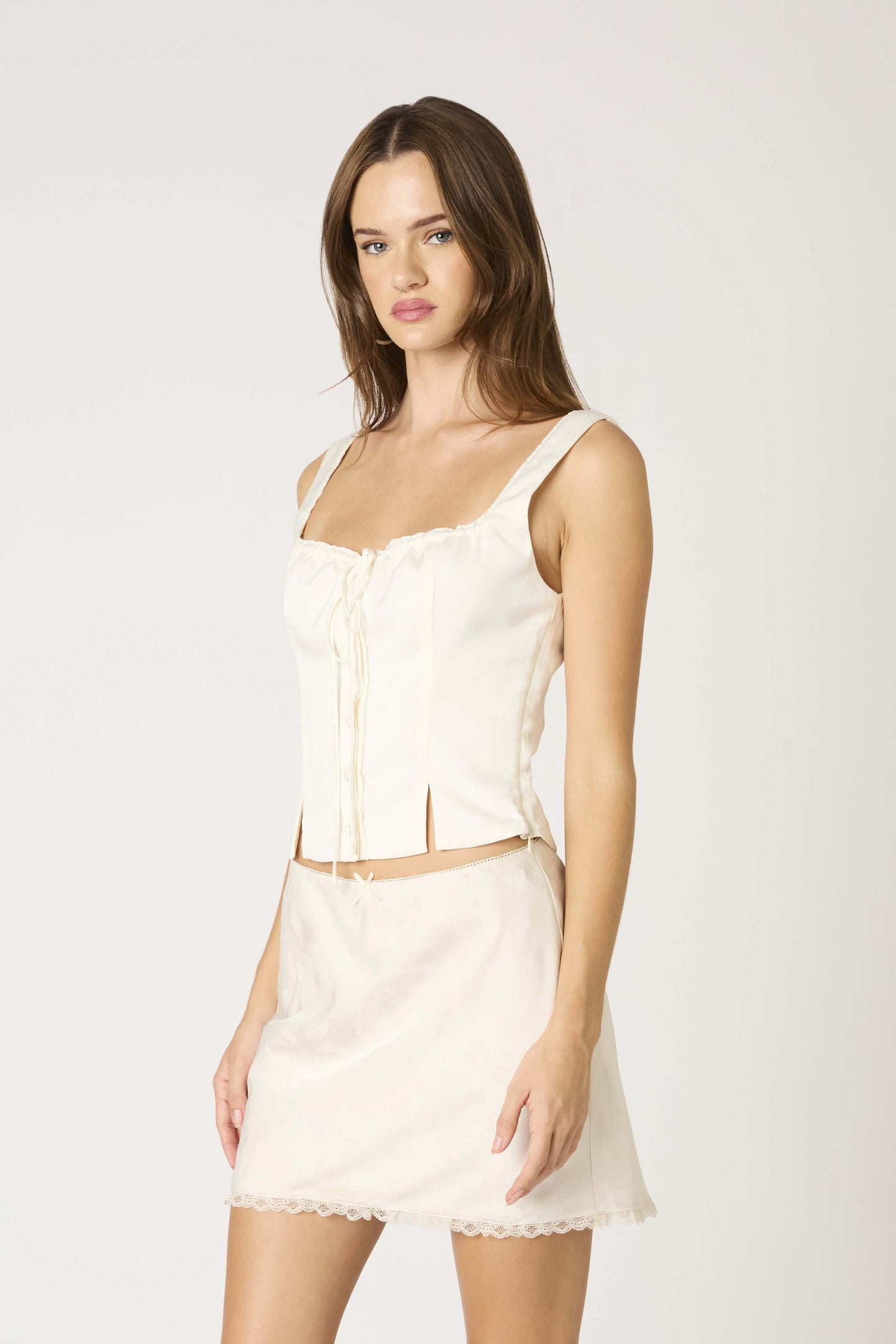 Maybe Later Corset Top