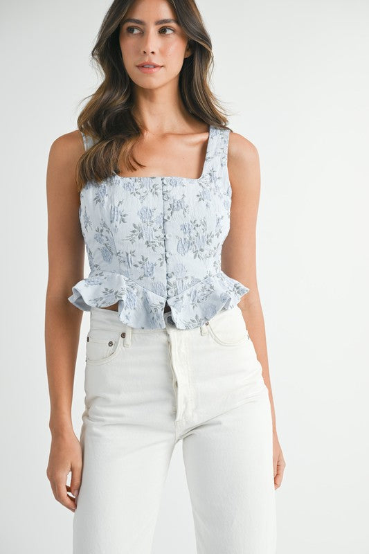 Whistledown Peplum Top