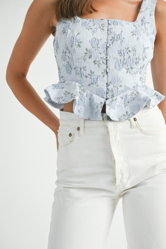 Whistledown Peplum Top