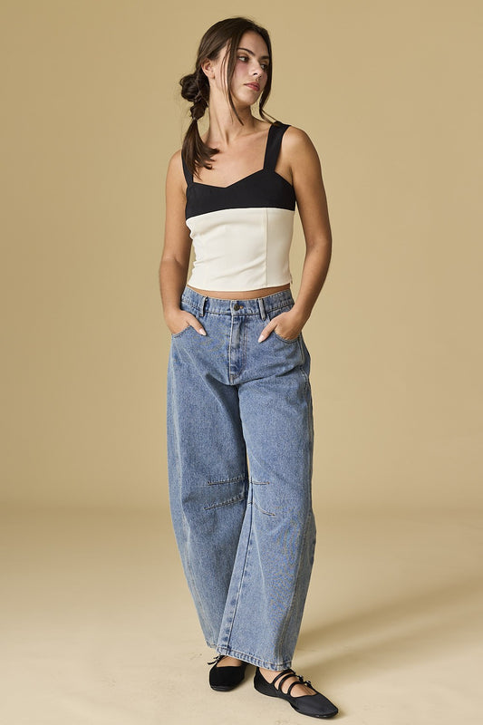 Carrie Color Block Top