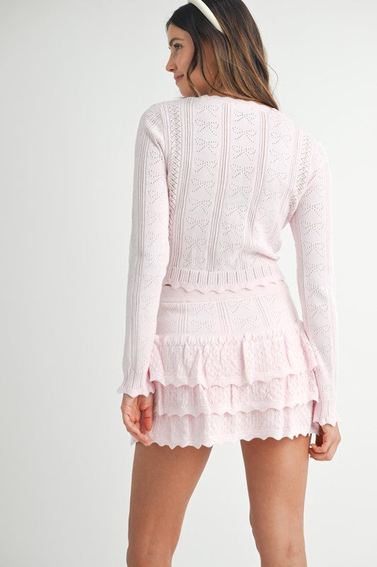 Sweet Secrets Mini Skirt