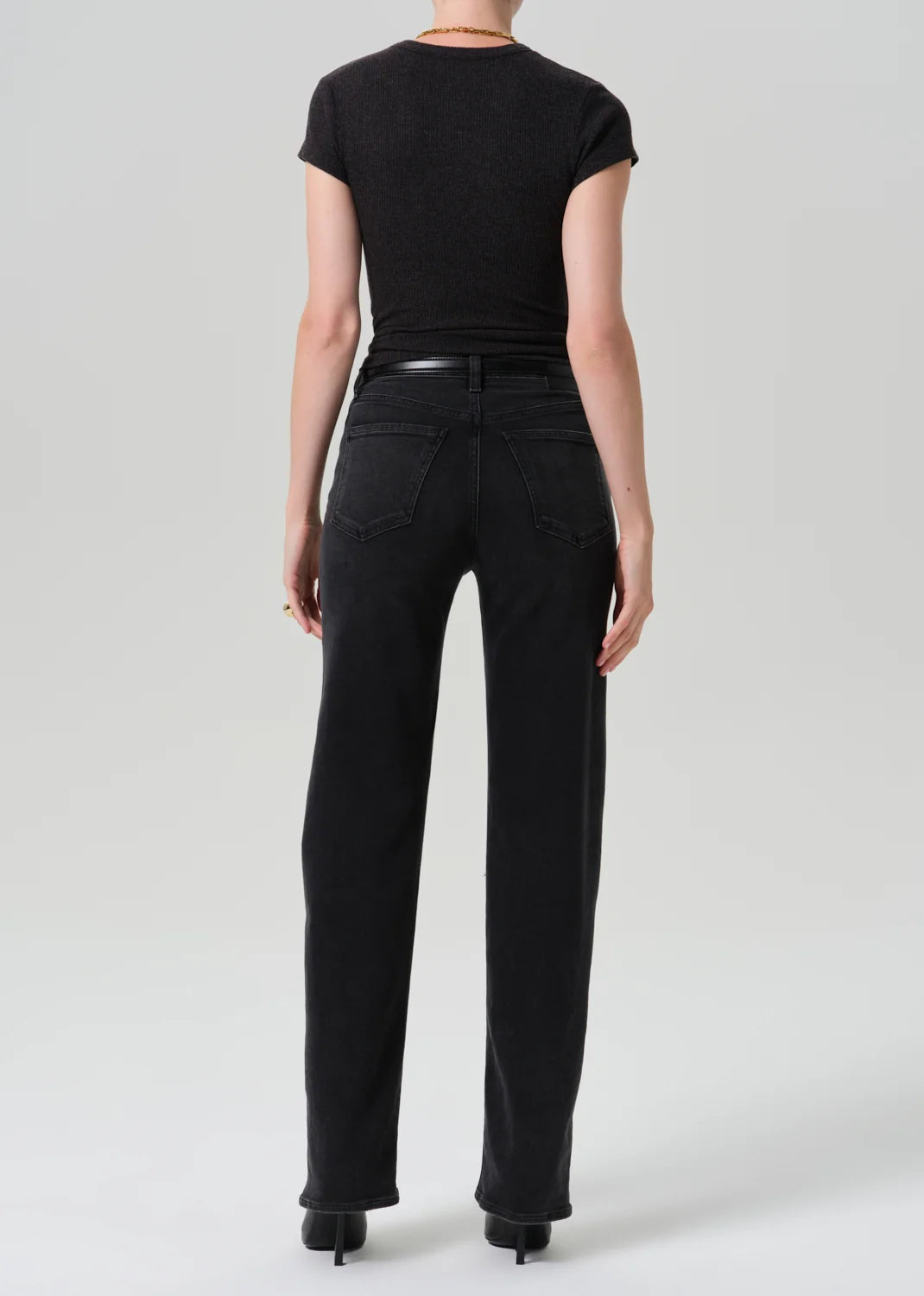 Palma Straight Long Clean Hem - Nebulae