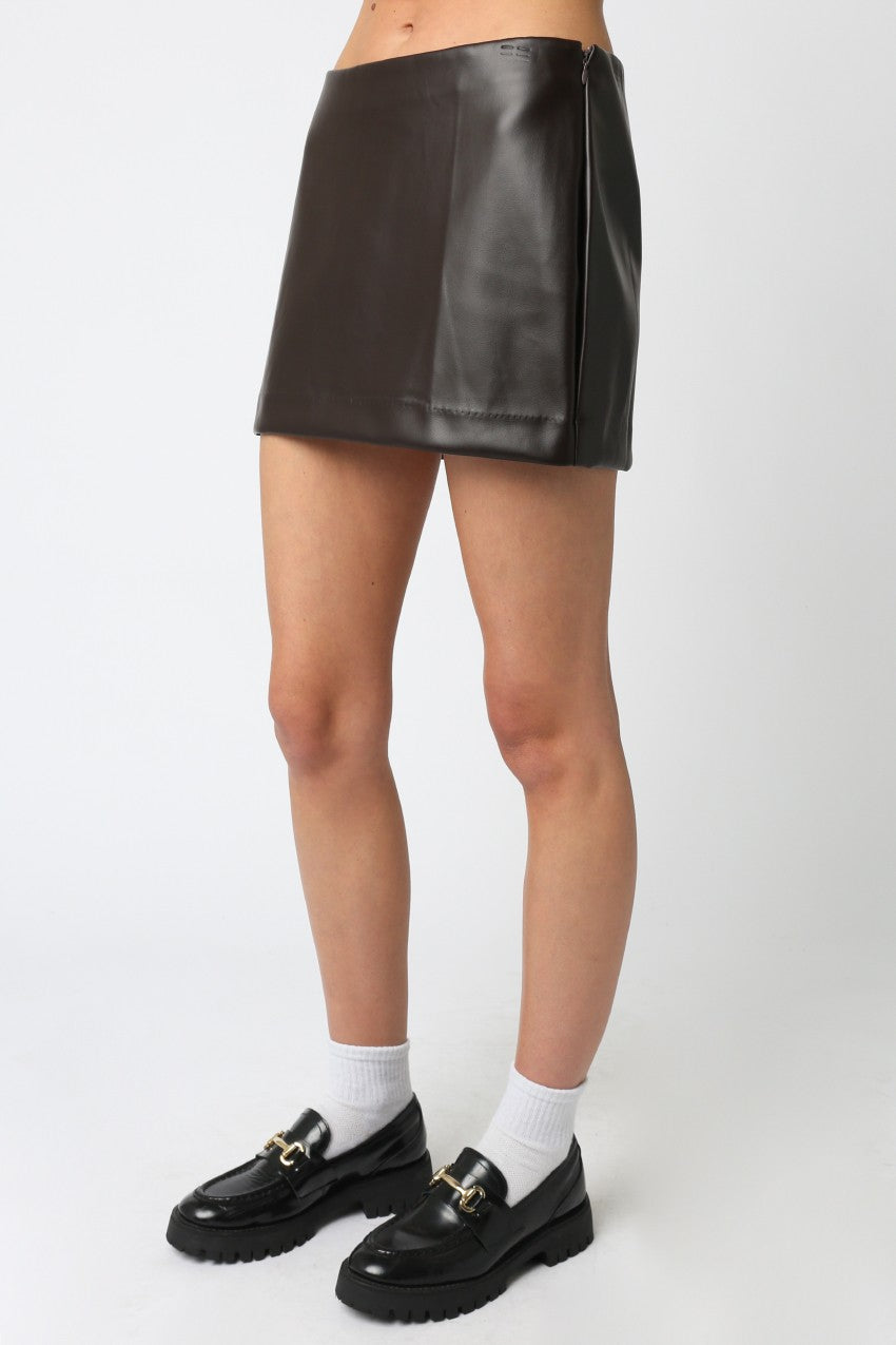 Sleek & Serious Mini Skirt