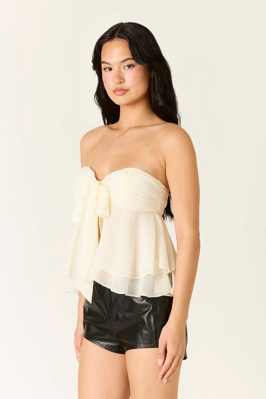 Palmetto Straplesss Top