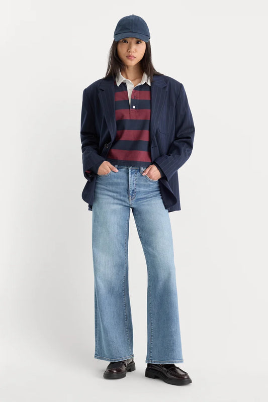Good Waist Palazzo Ankle Jeans - Cedarwick