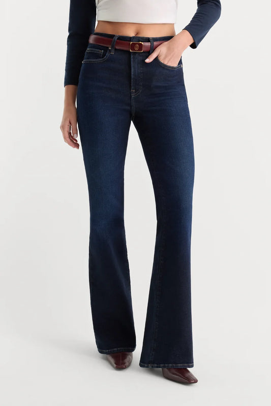 Good Legs Flare Jeans - Rinse