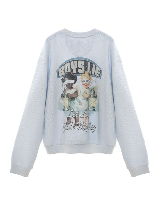 Aura Let Love Guide My Way Crewneck
