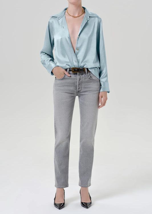 Tullah Hammered Satin Shirt