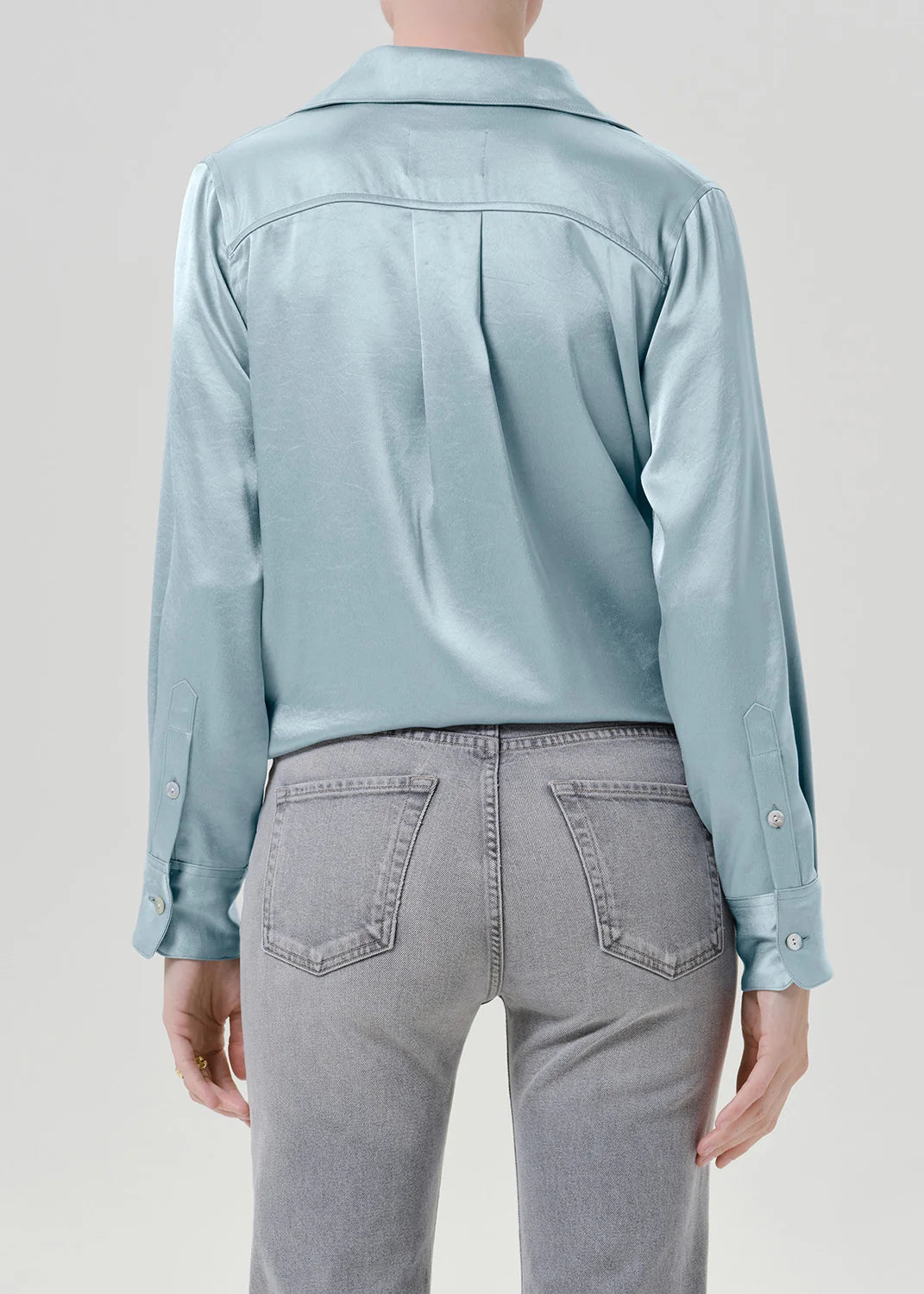 Tullah Hammered Satin Shirt