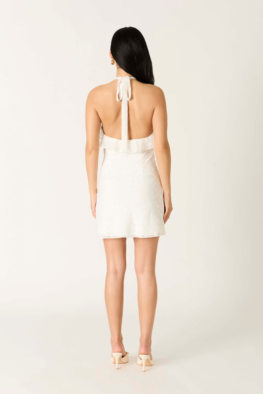 Reminiscing Halter Dress
