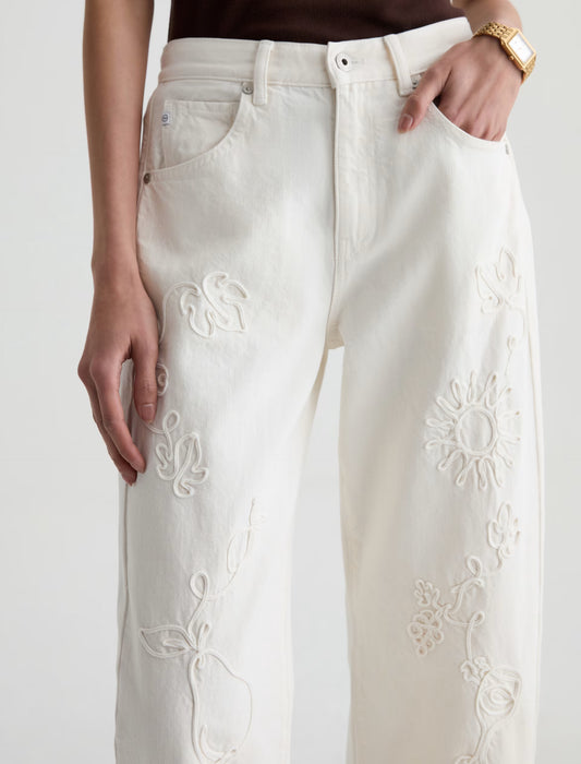 Hattie Crop Jean - Grapeful Glow