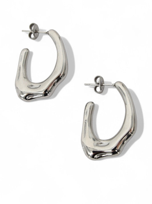 Fan Girl Hoop Earrings