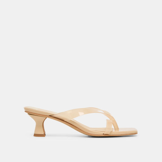 Brevel Vinyl Heels- Praline Jelly