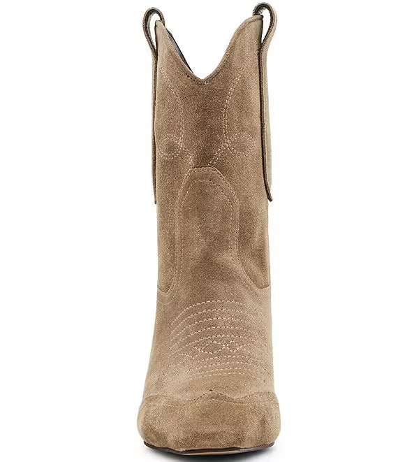 Josefine Suede Western Boot