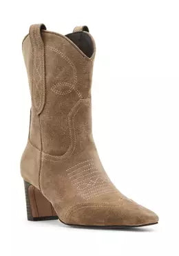 Josefine Suede Western Boot