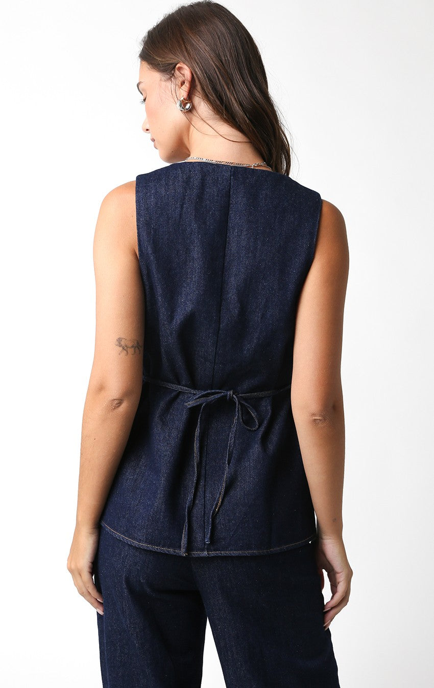 Indigo Allure Top
