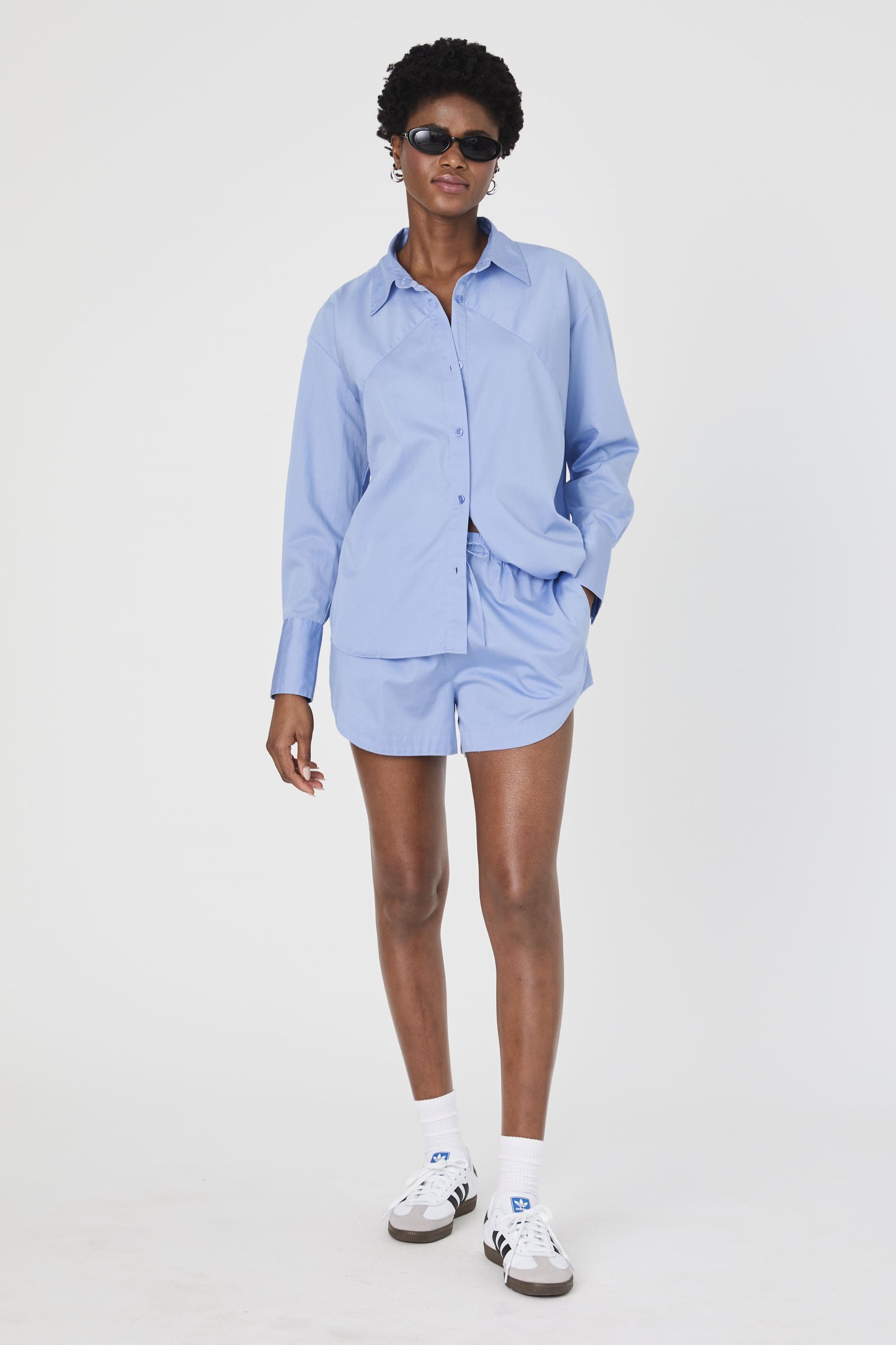 Alexis Cotton Drawstring Shorts