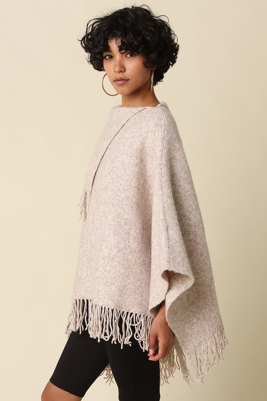 Fireside Fringe Poncho (Pre-Order)