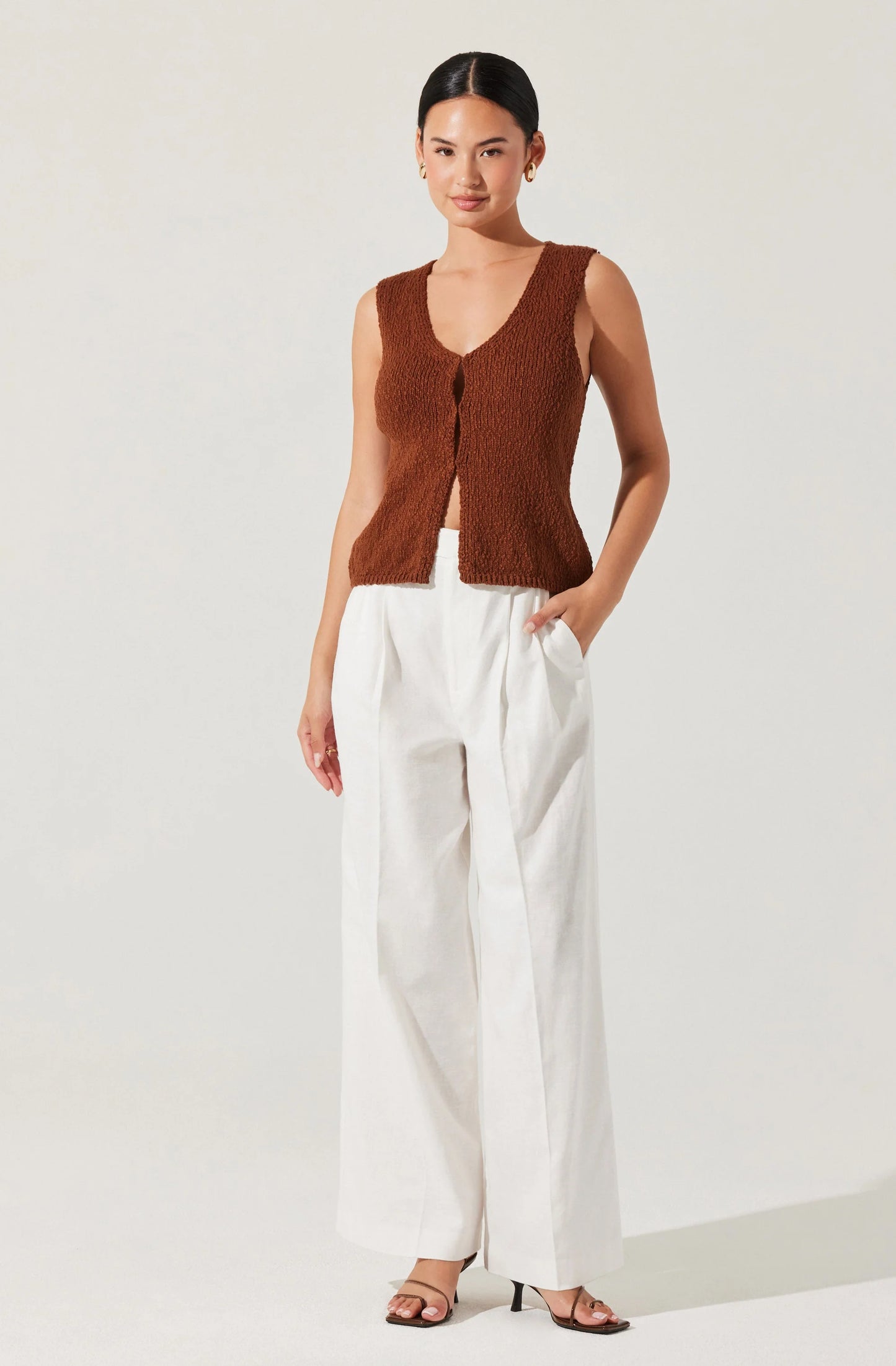 Taimi Crochet Vest