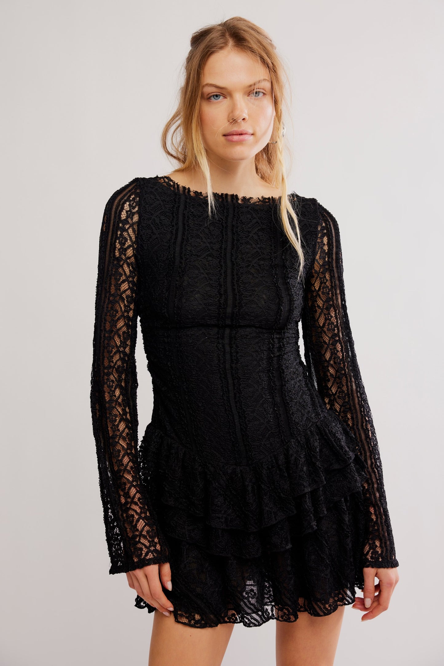 Tabby Lace Mini Dress