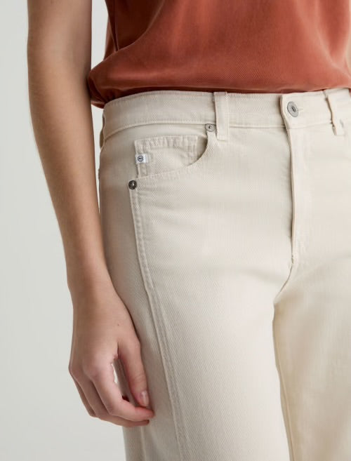 Saige Wide Leg Crop - Opal Stone
