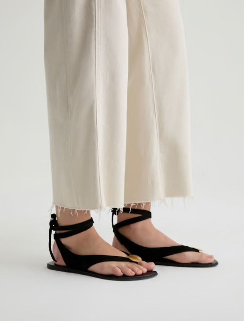 Saige Wide Leg Crop - Opal Stone