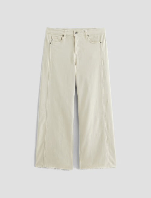 Saige Wide Leg Crop - Opal Stone