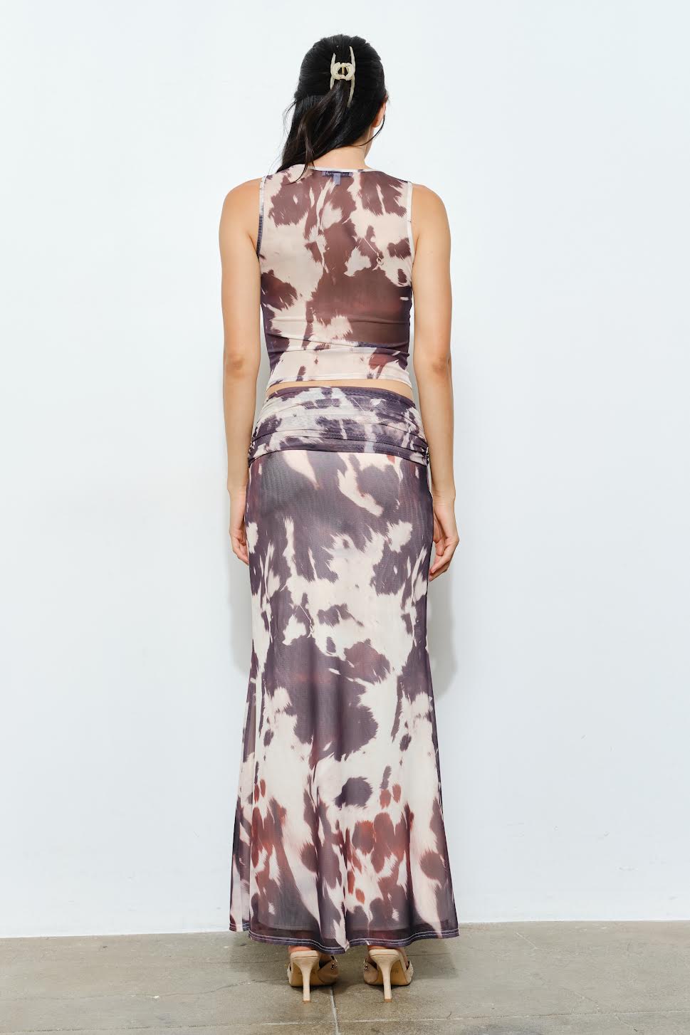 Spotted In Style Maxi Skirt