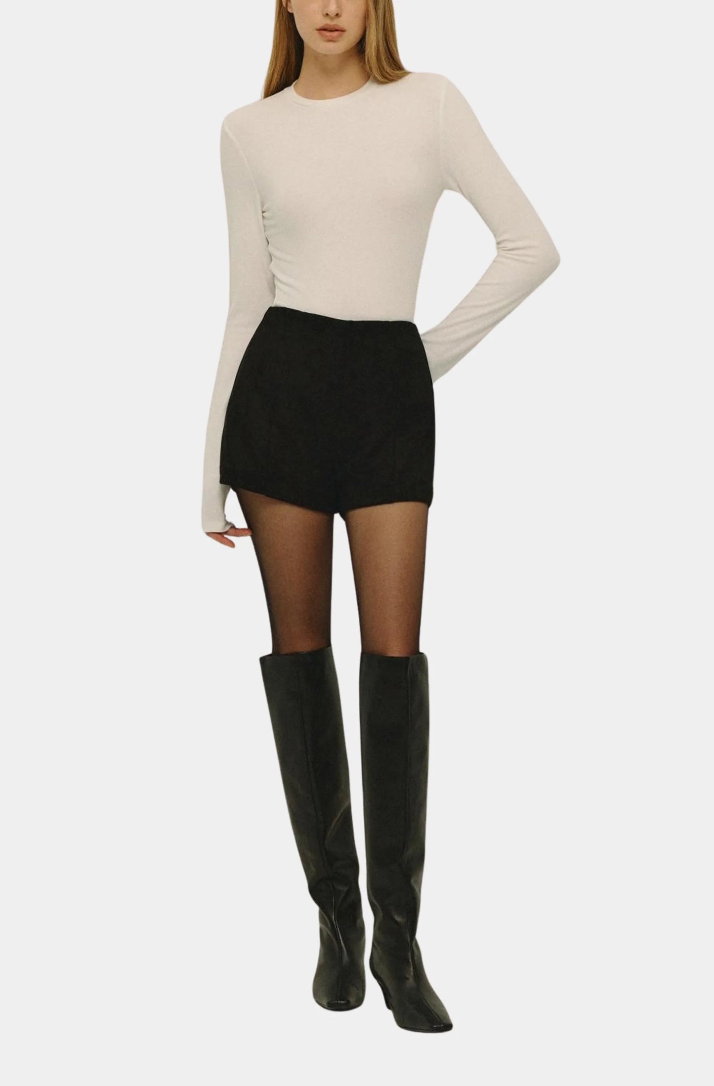 Hayes Suede Shorts