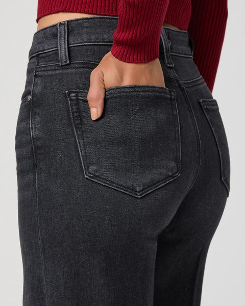 Tatum Wide Leg Jean - Ink Black