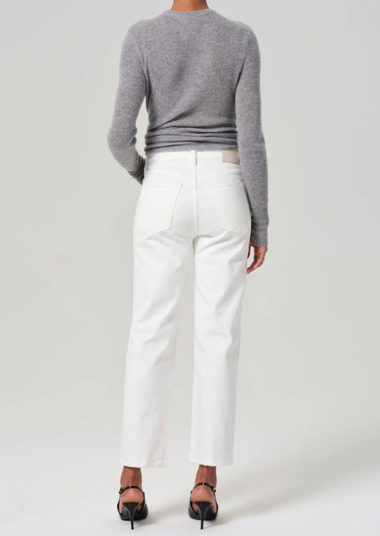 Palma Straight Jean- Soft White