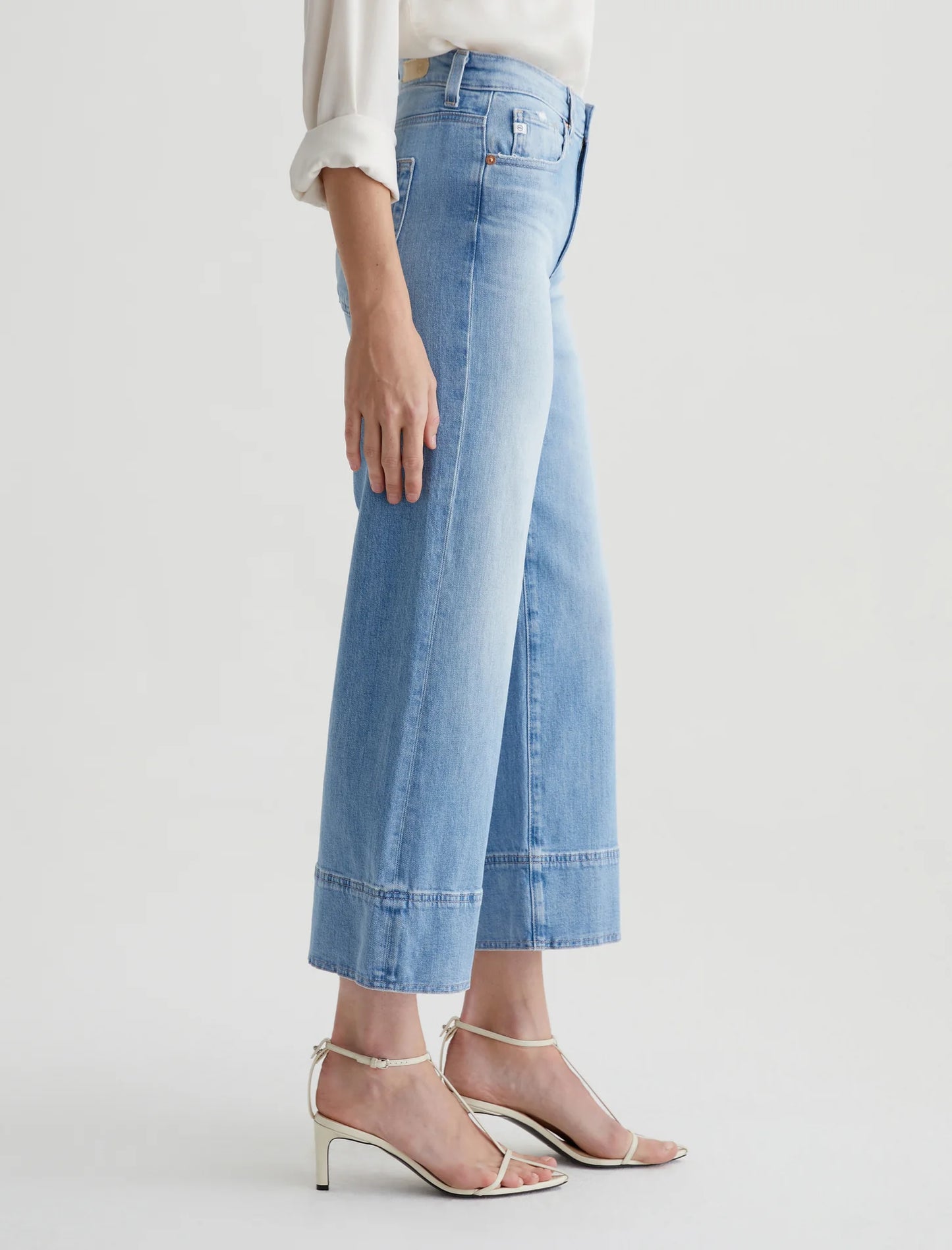 Saige Wide Leg Crop - Dana Point