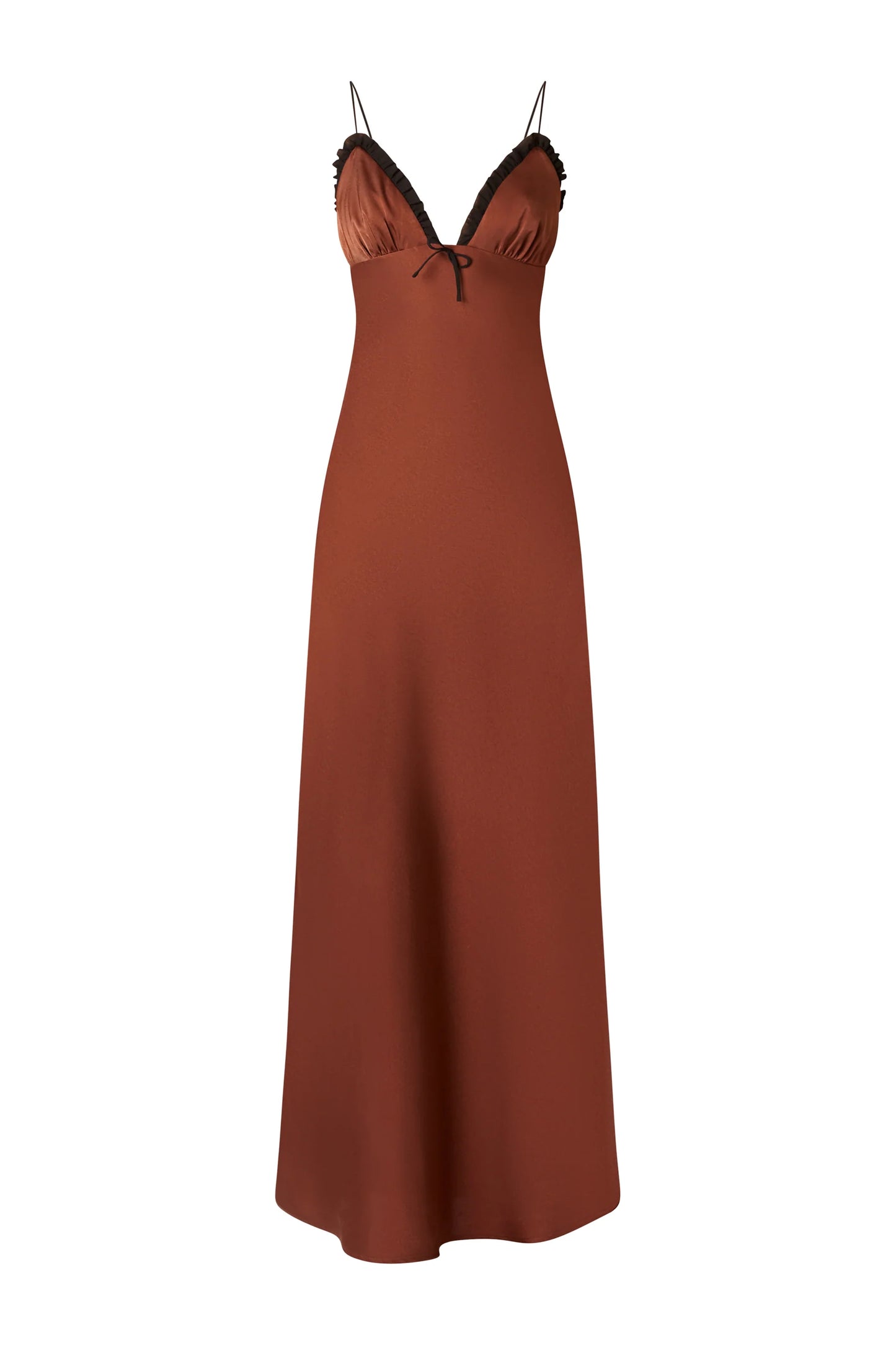 Camille Dress- Chocolate