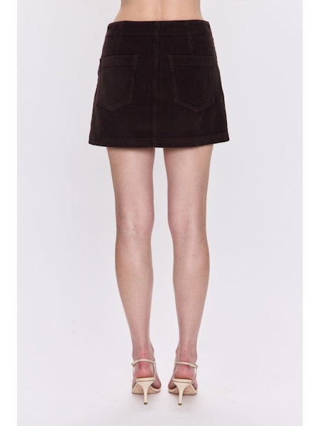 Uma High Rise Mini Skirt