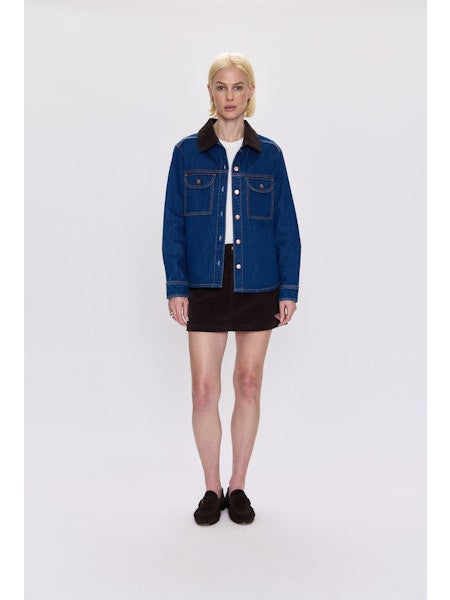 Uma High Rise Mini Skirt