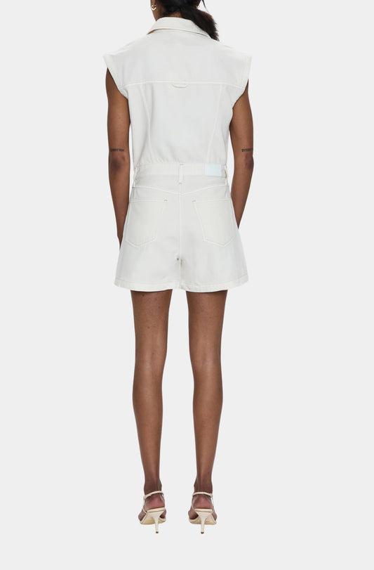 Lennox Romper - Ecru
