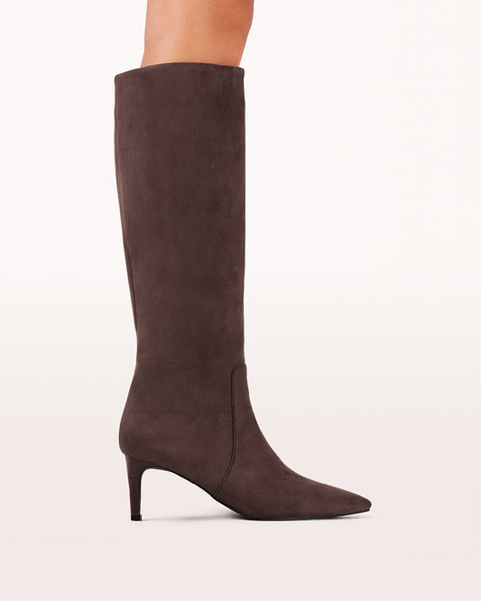 Rosy Boot - Macchiato Suede