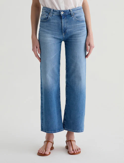 Saige Wide Leg Crop - Oceanic