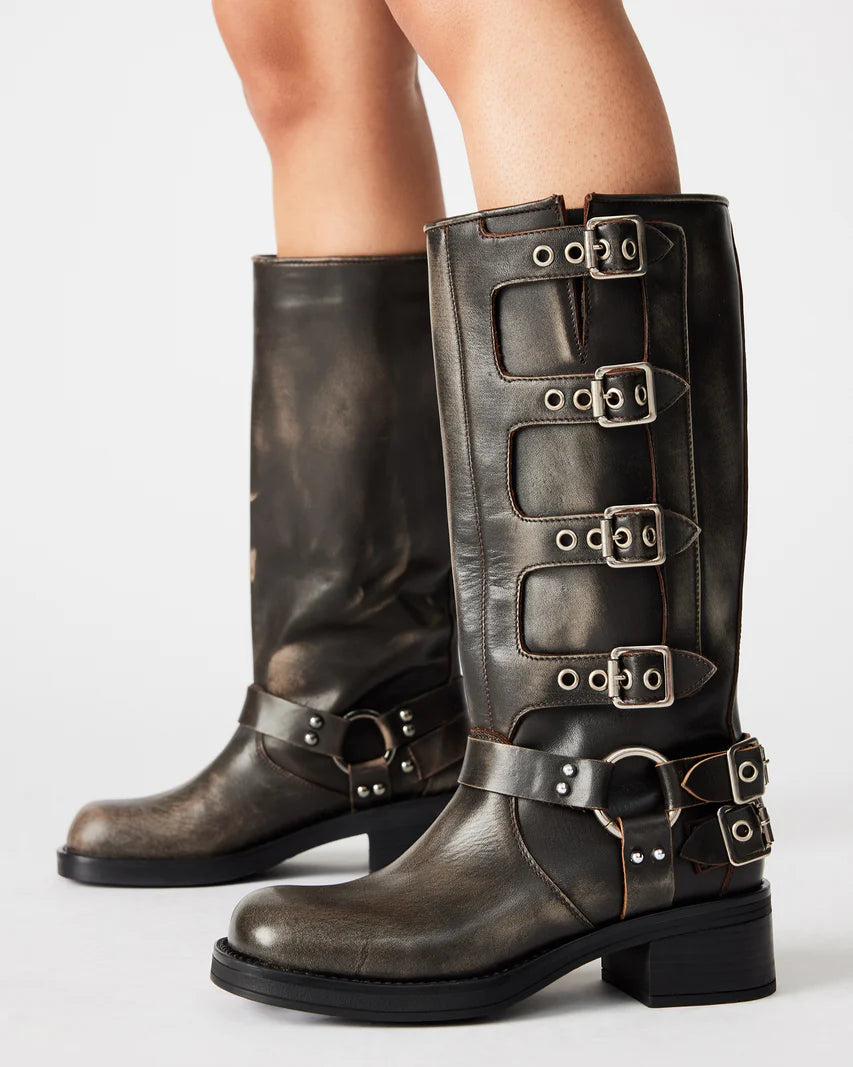 Rocky Brown Distressed Boot