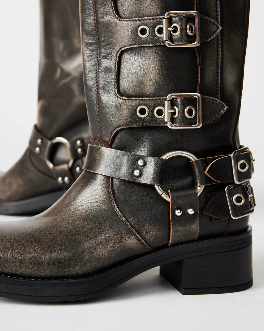 Rocky Brown Distressed Boot