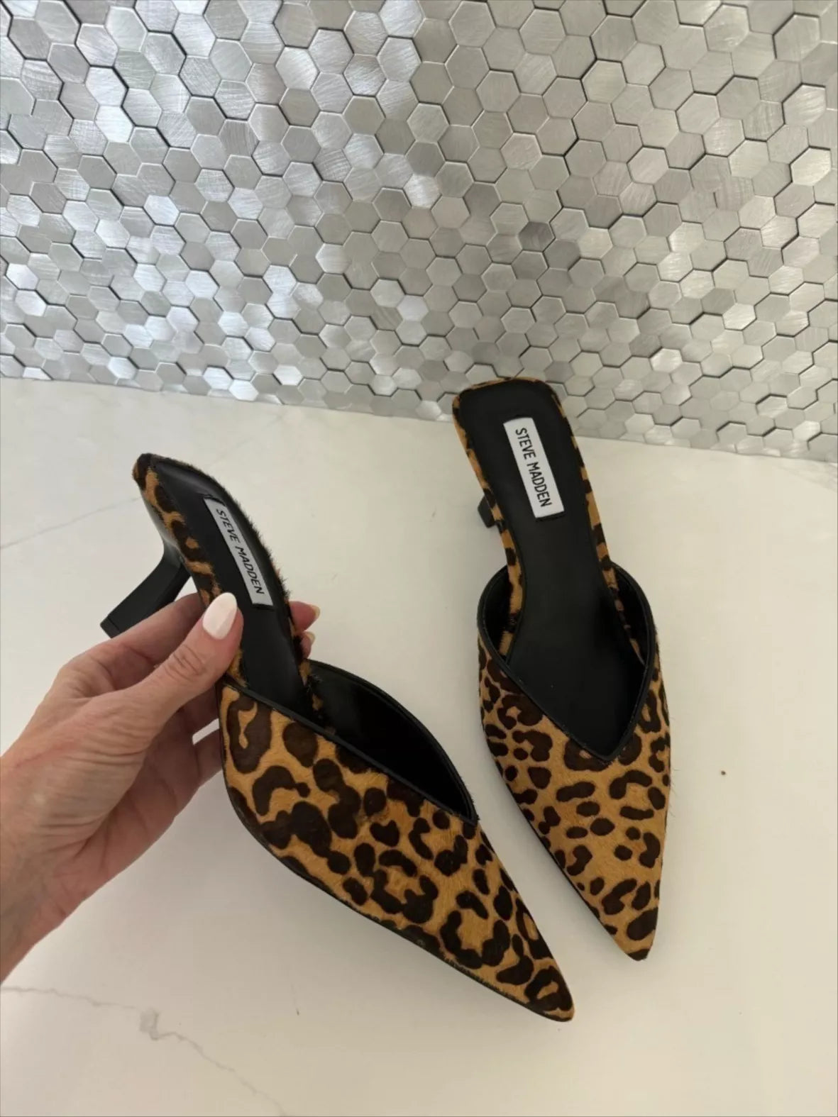 Mod Leopard Mule