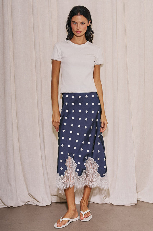 Portofino Nights Midi Skirt