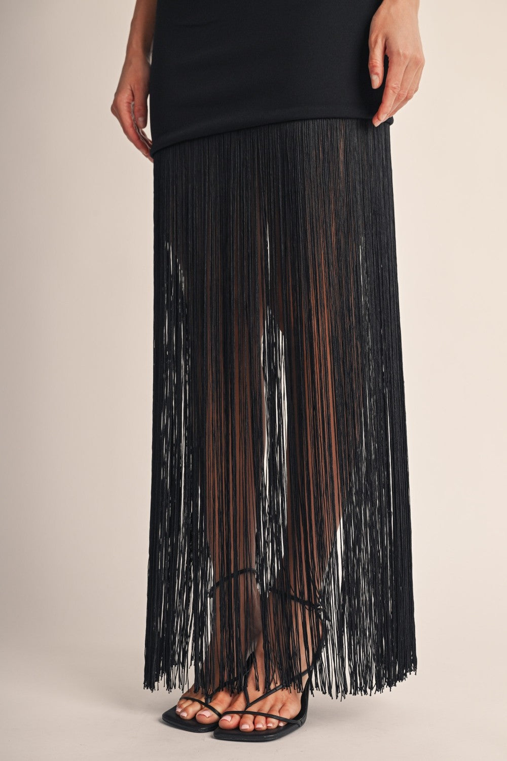 Past Midnight Maxi Dress