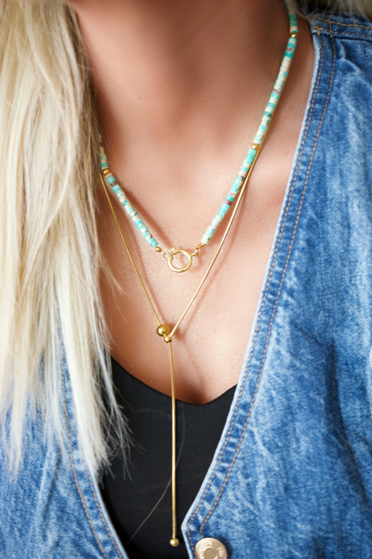 String Me Along Necklace