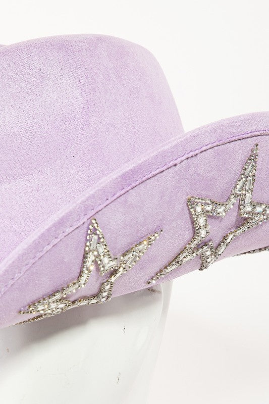 Studded Star Cowboy Hat