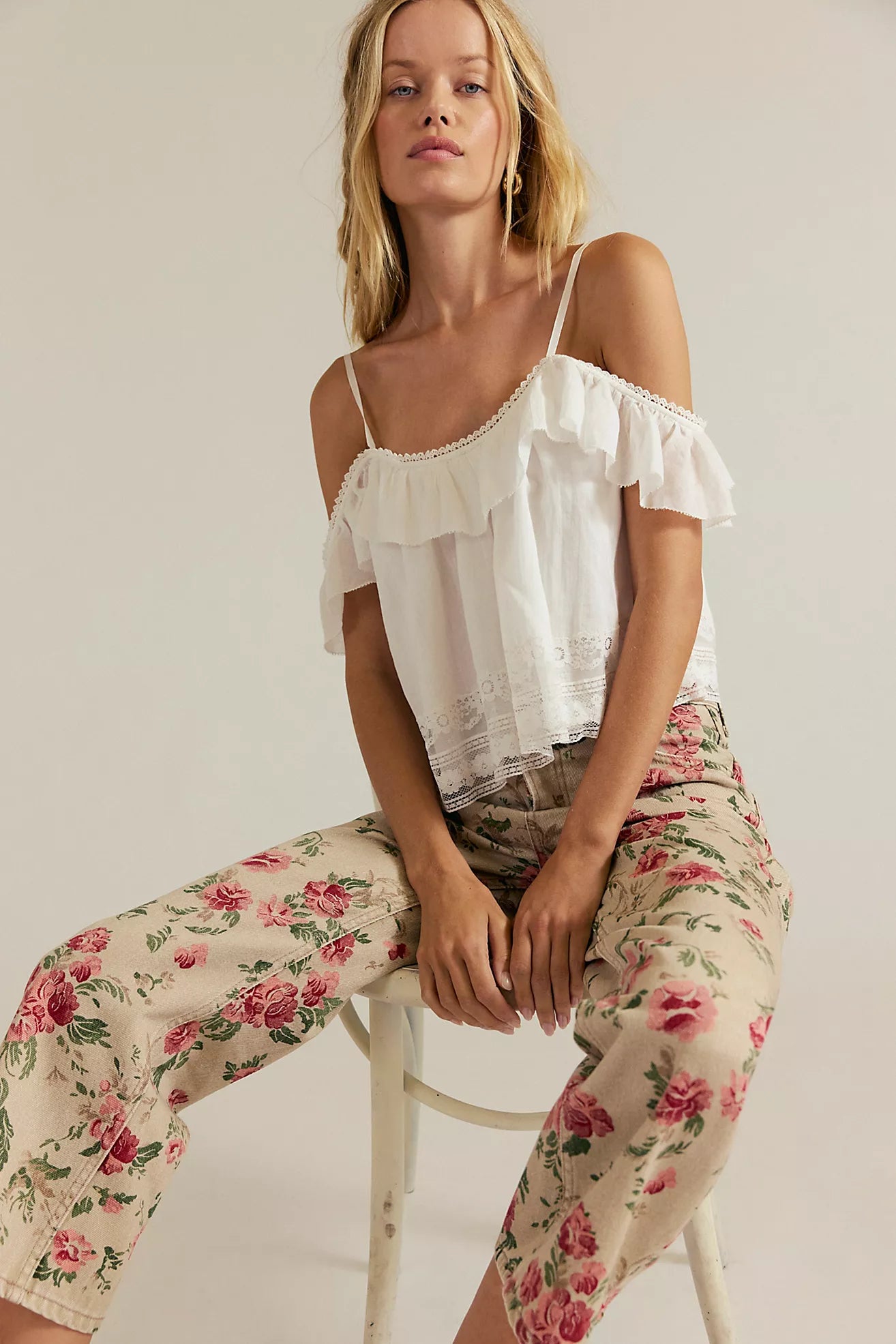 Deep Trance Printed Jeans