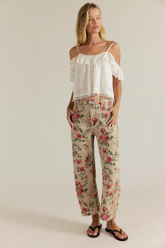 Deep Trance Printed Jeans